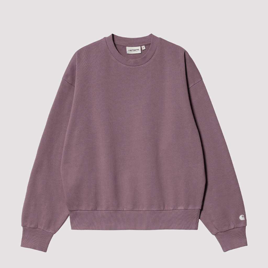 W' Casey Sweat Misty Thistle / Silver
