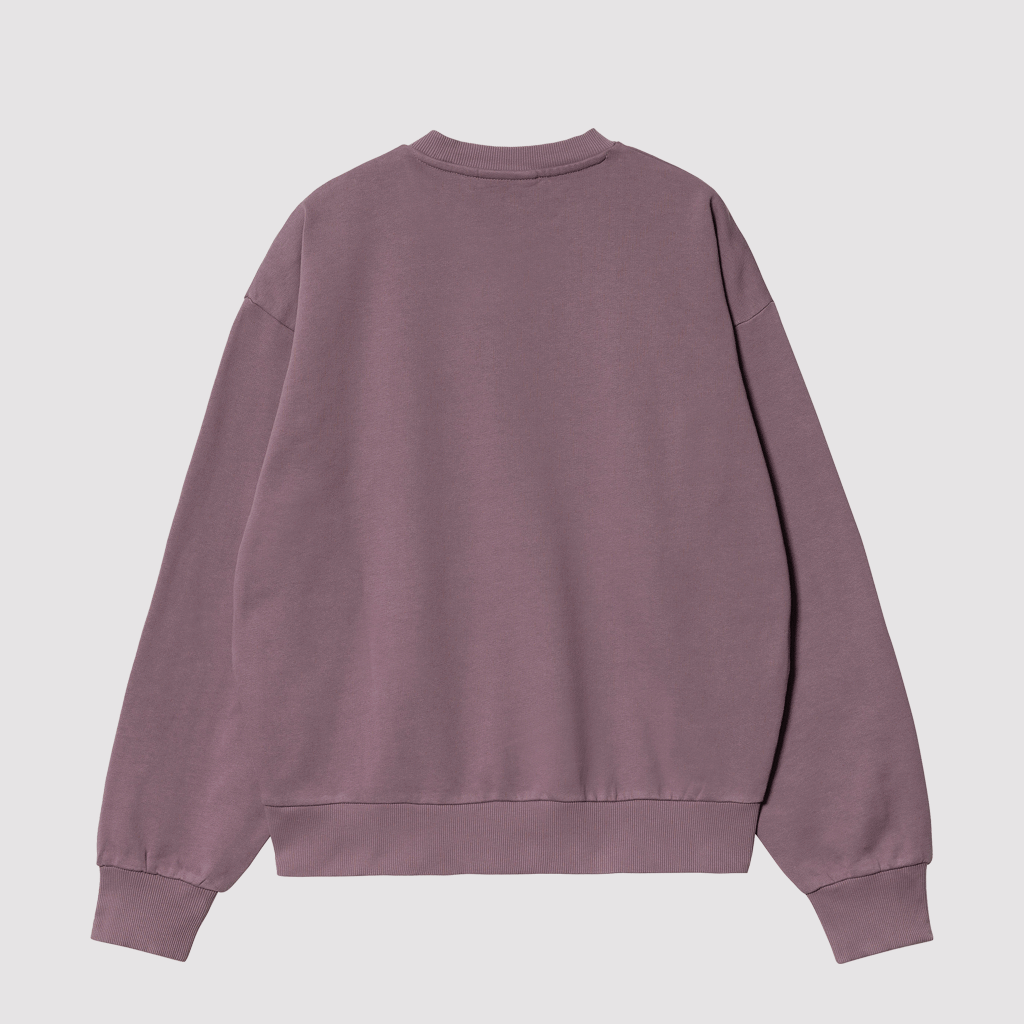 W' Casey Sweat Misty Thistle / Silver
