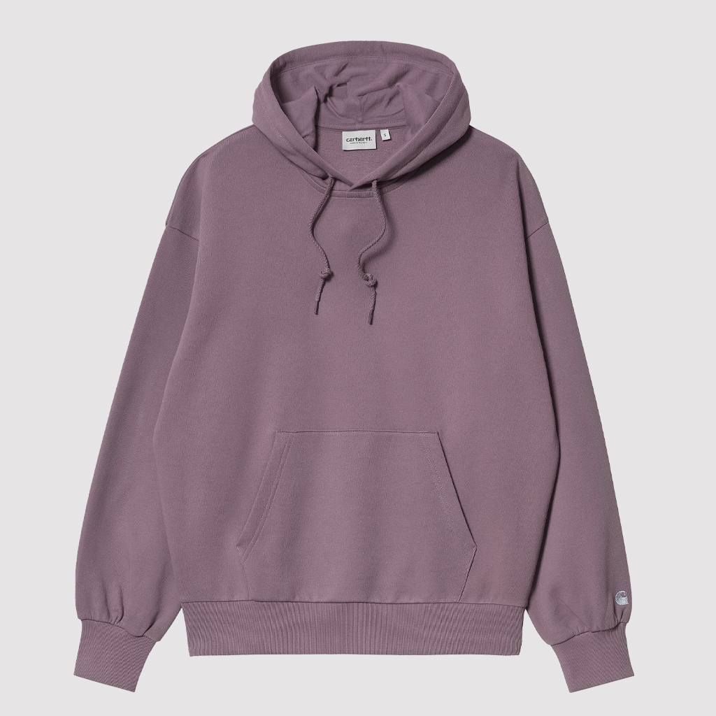 W' Hooded Casey Sweat Misty Thistle / Silver
