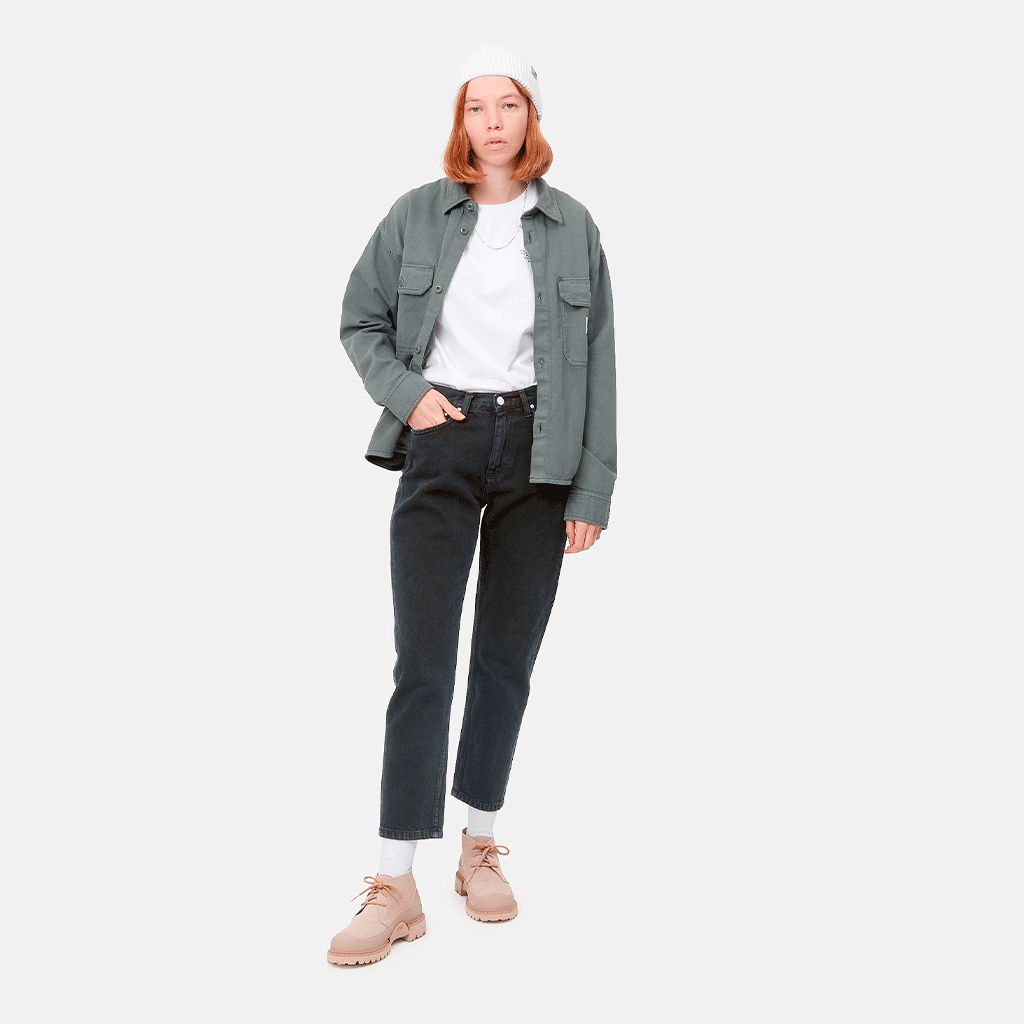 W' Page Carrot Ankle Pant Blue Midnight Wash