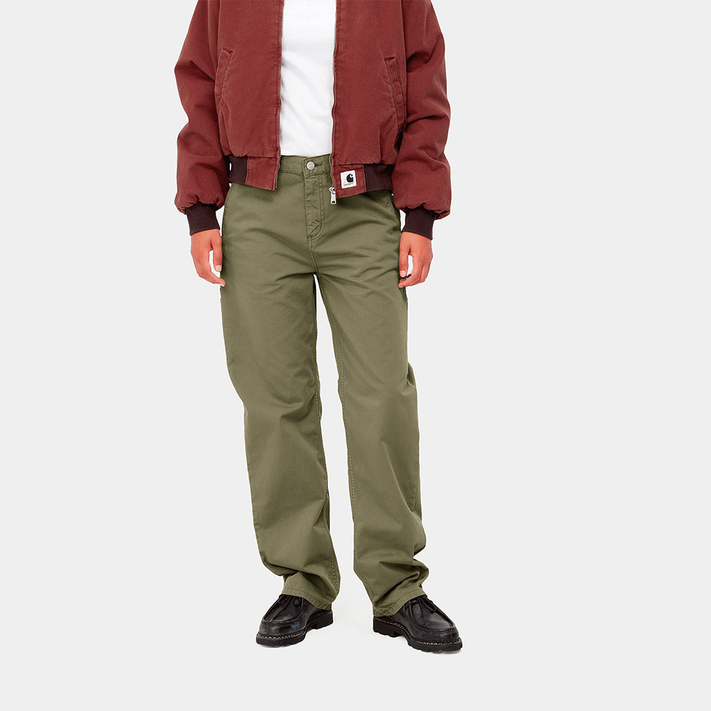 W' Pierce Pant Straight Seaweed Garment Dyed