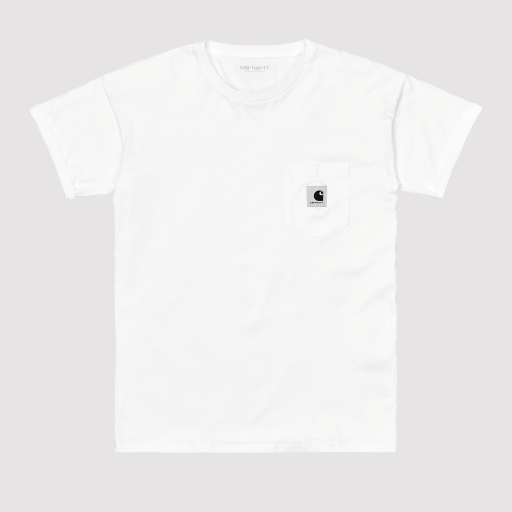 W' S/S Carrie Pocket T-Shirt White