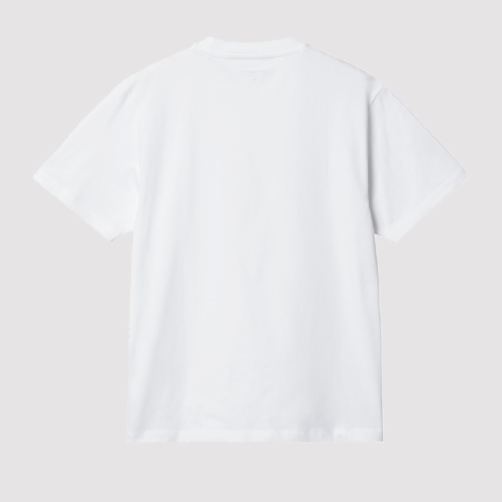 W' S/S Casey T-Shirt White / Silver