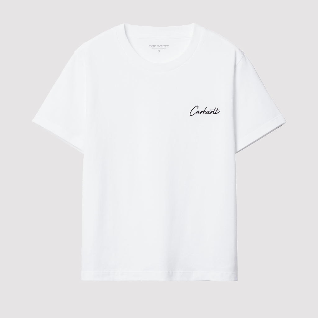 W' S/S Tapoka T-Shirt White / Black