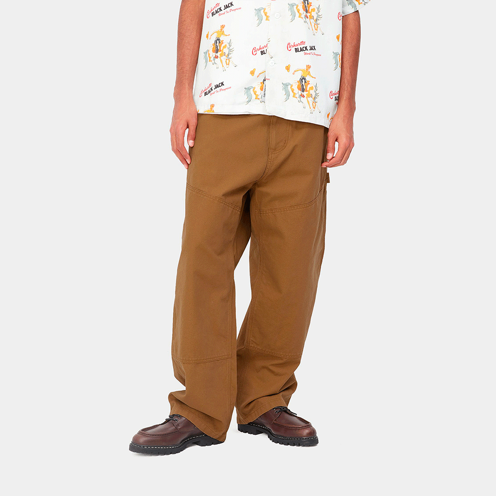 Wide Panel Pant Hamilton Brown Rinsed