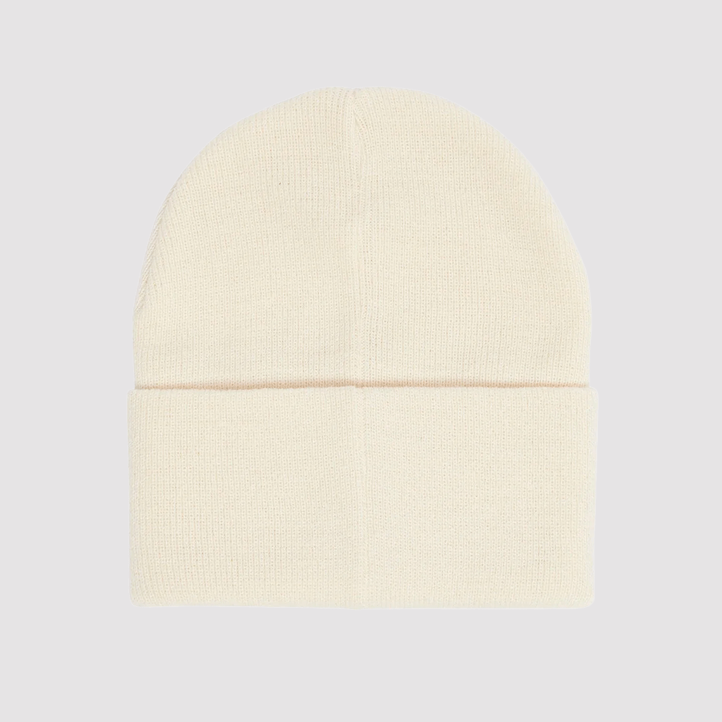 Icon Patch Cuff Beanie Unbleached