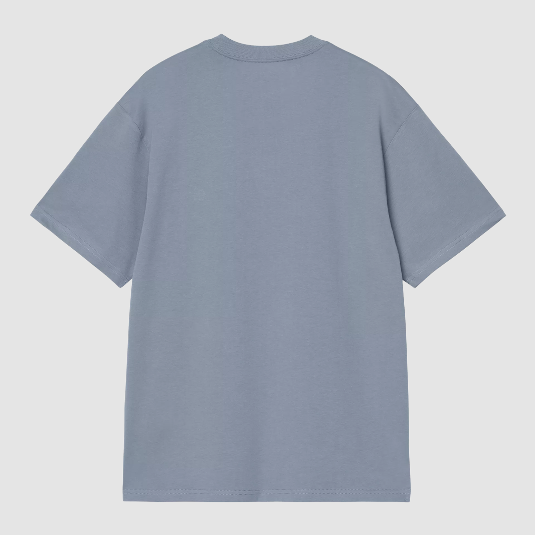 S/S Madison T-Shirt Velvet Blue / White