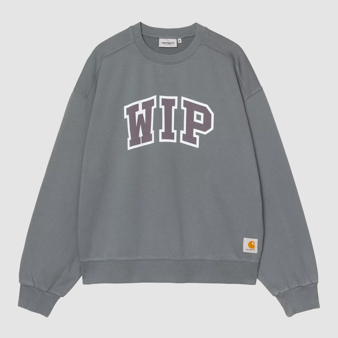 WIP III Sweat Cozy Blue Heavy Stone Wash