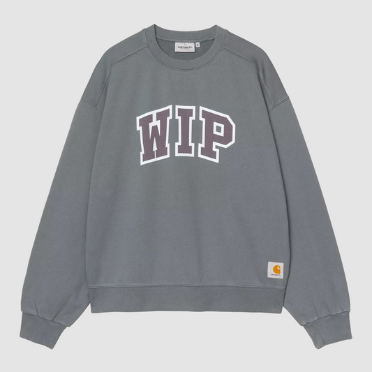 WIP III Sweat Cozy Blue Heavy Stone Wash