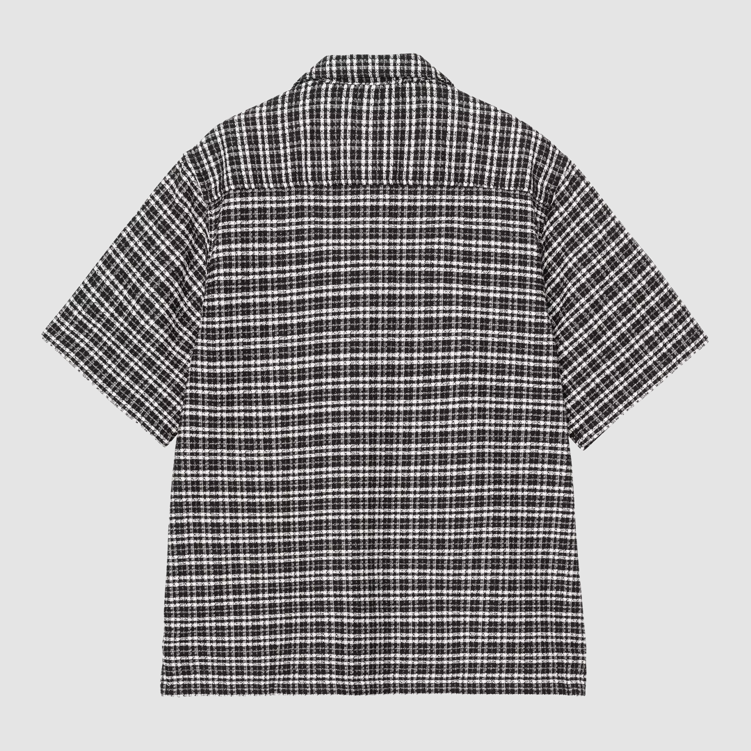S/S Kander Shirt Check Black