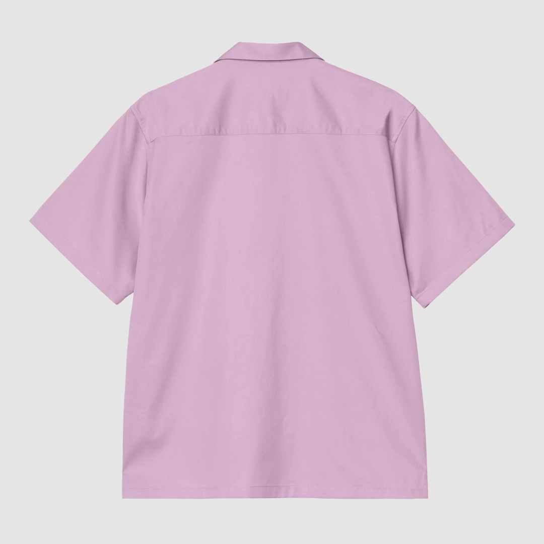 S/S Delray Shirt Gentle Purple / White