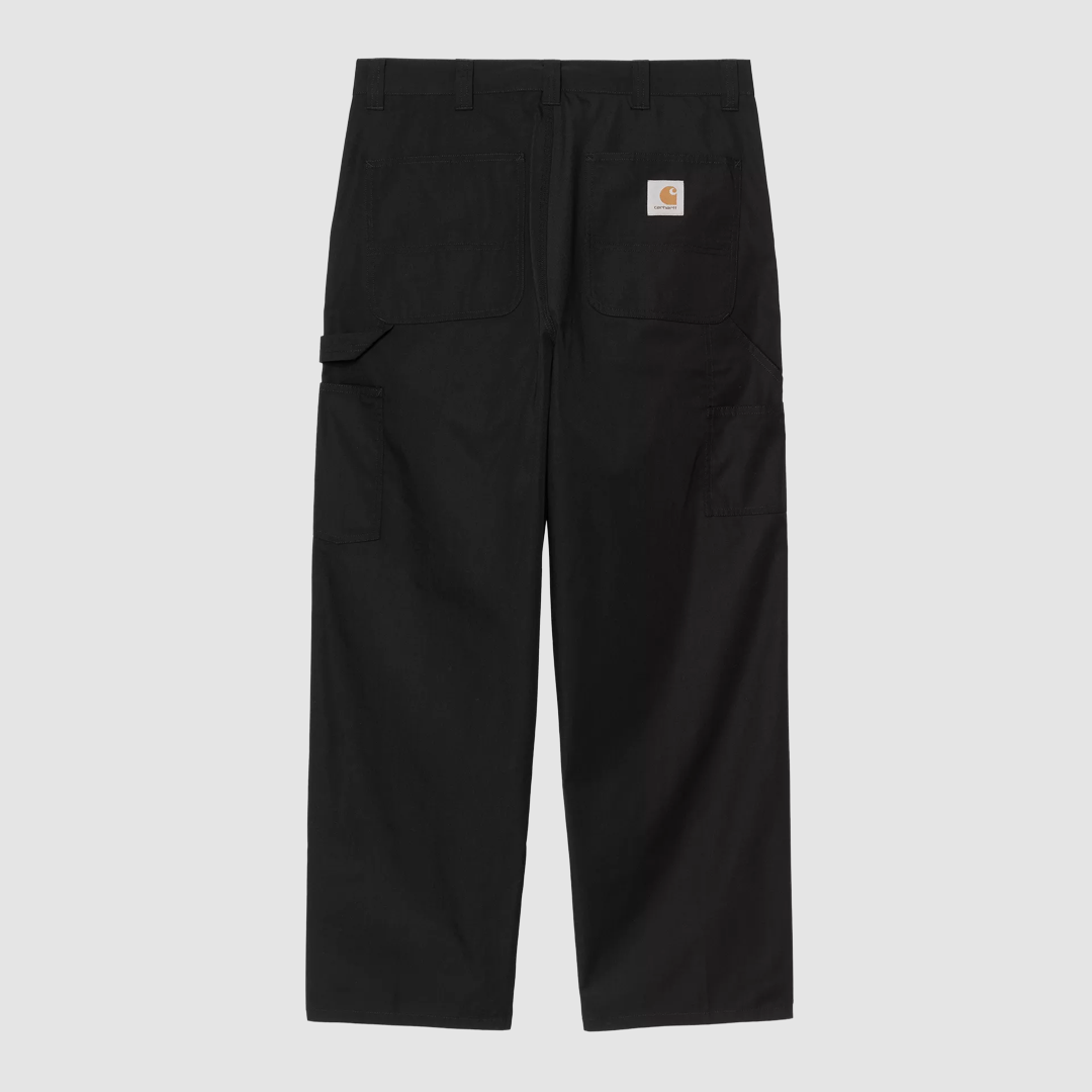 Postal Single Knee Pant Black