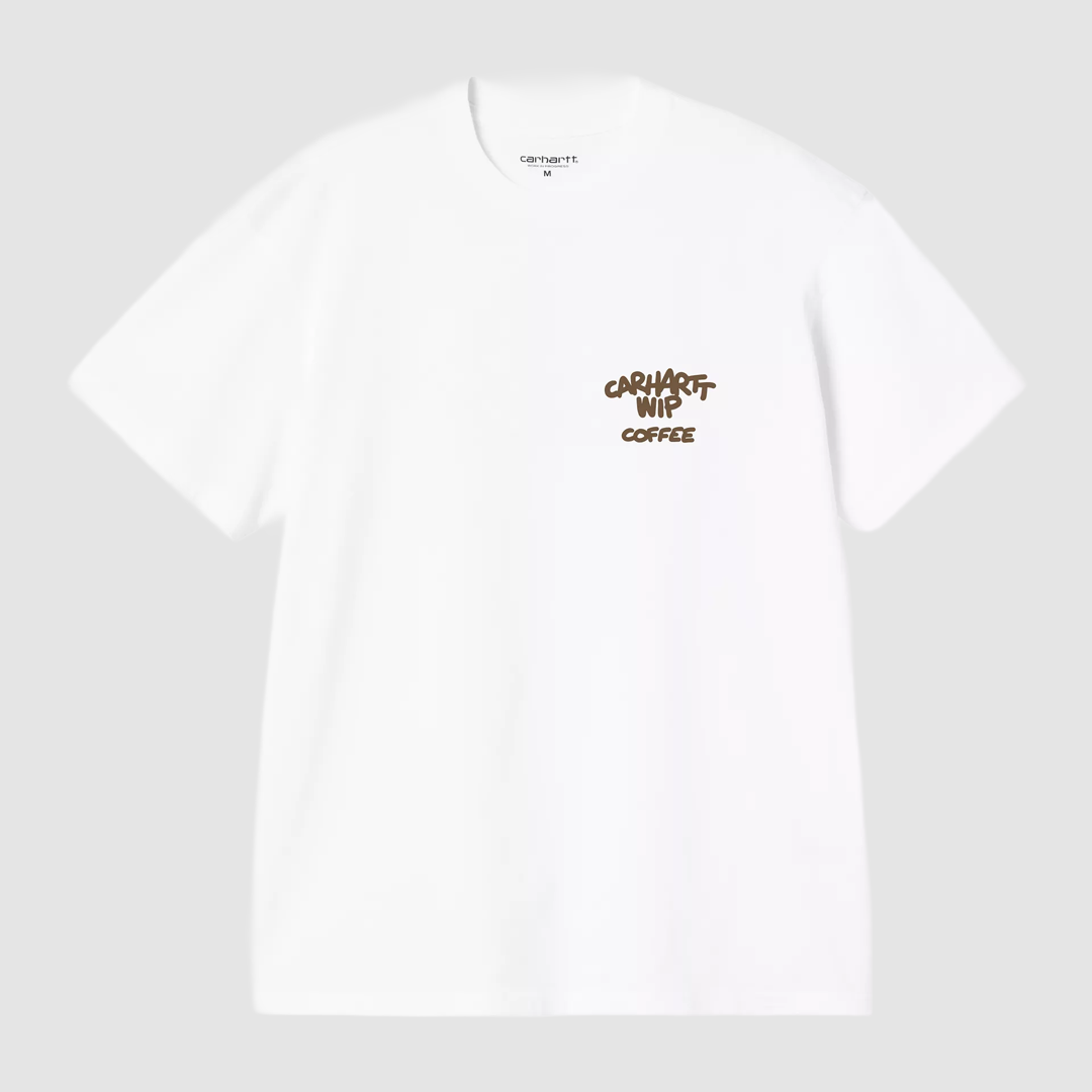 S/S Coffee Break T-Shirt White