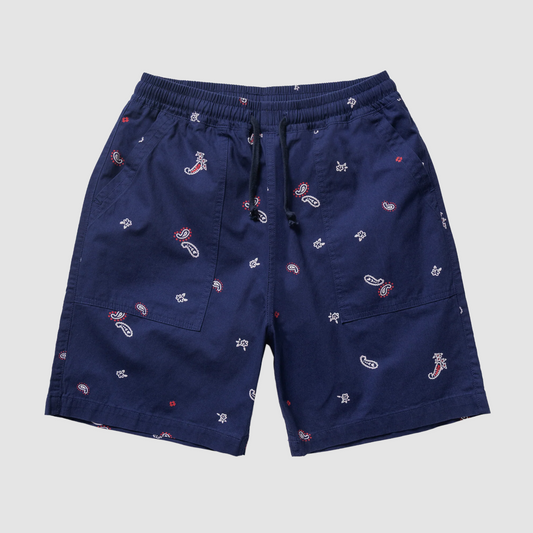 Paisley Chef Shorts Royal