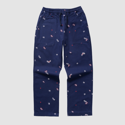 Paisley Chef Pants Royal