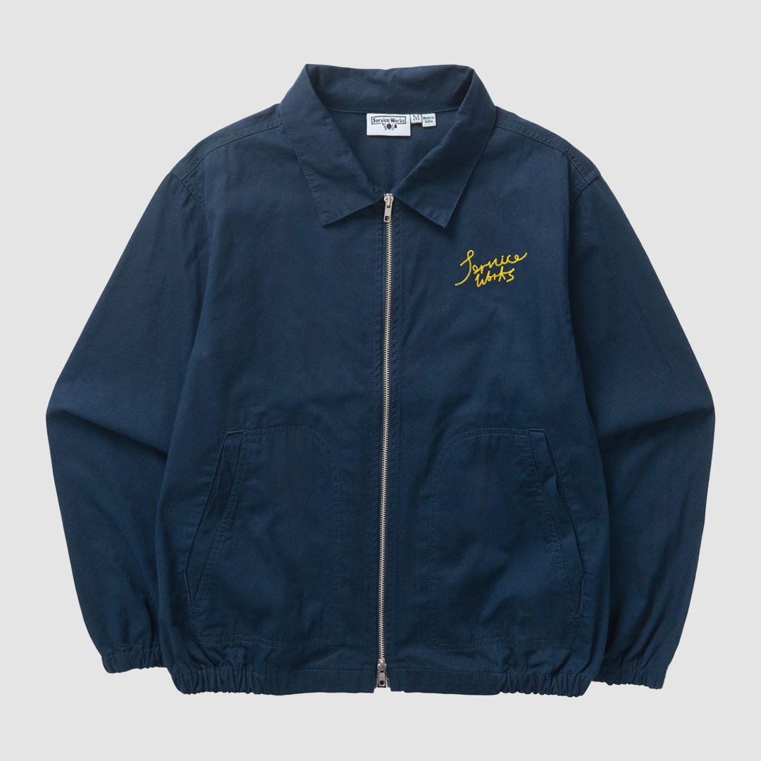 Twill Work Jacket Dark Navy