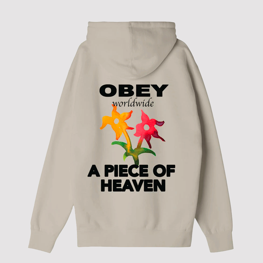 A Piece Of Heaven Hoodie Silver Grey