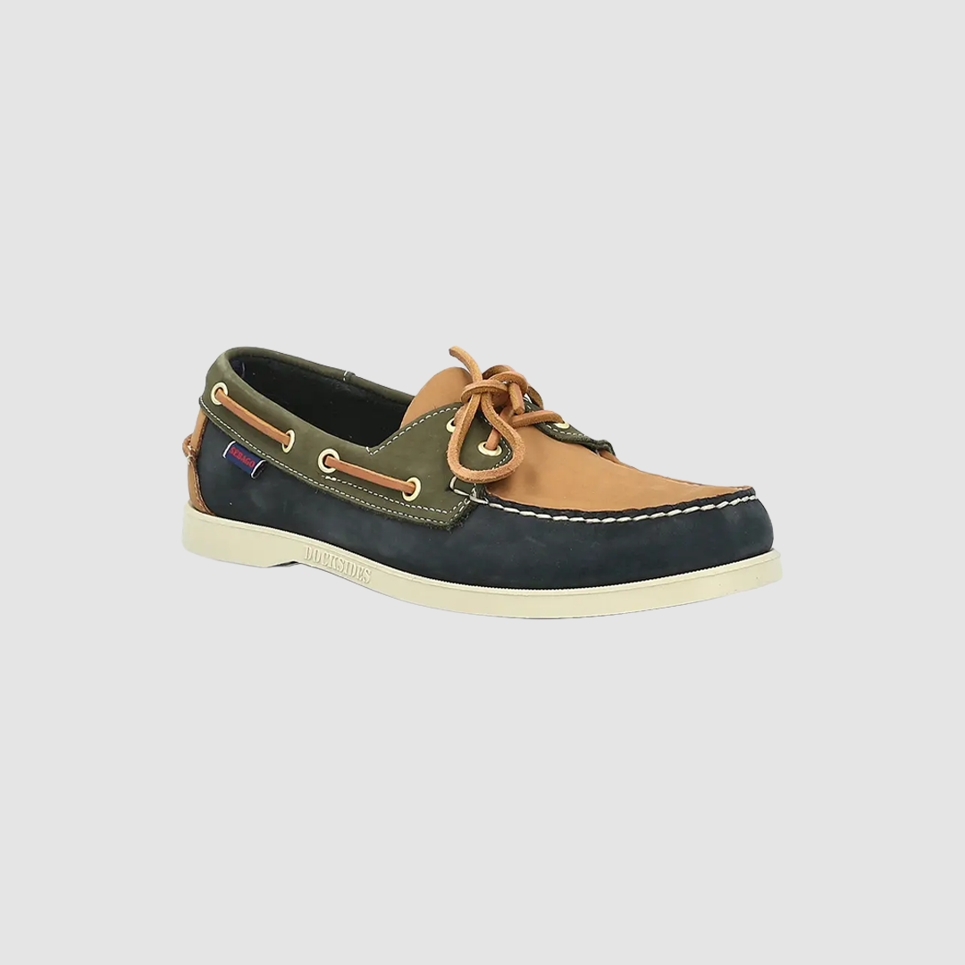 Portland Spinnaker Blue Navy / Beige Camel / Green Musk