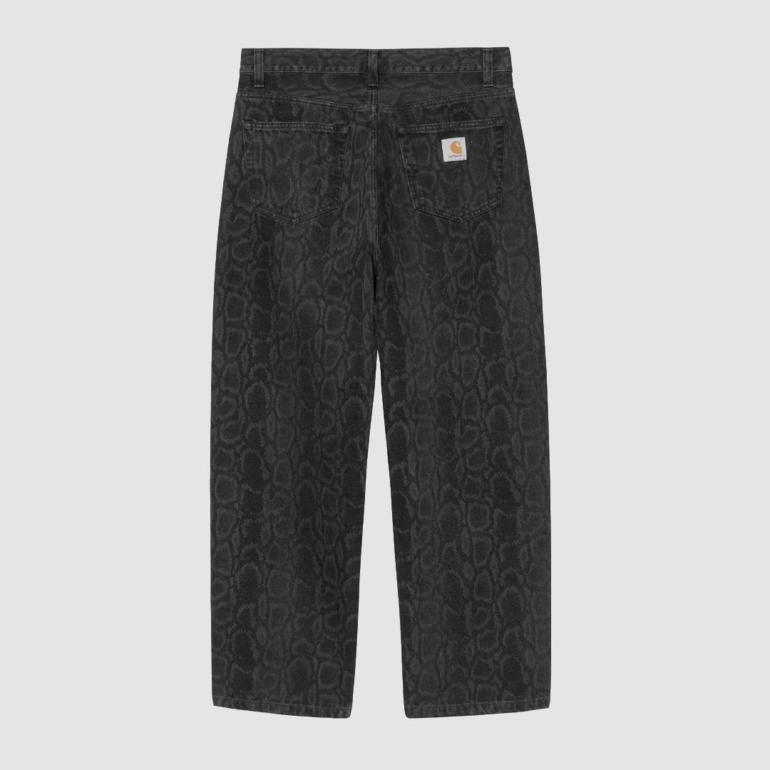Snake Landon Pant Camo Black Heavy Stone Washed