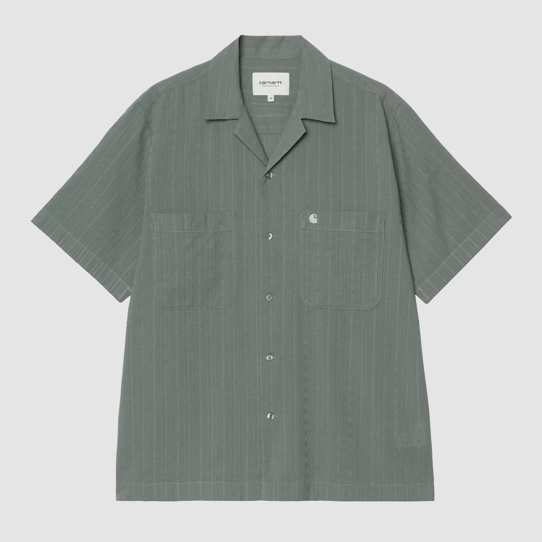 S/S Gareth Shirt Velvet Green