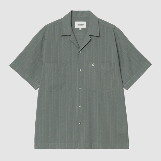 S/S Gareth Shirt Velvet Green