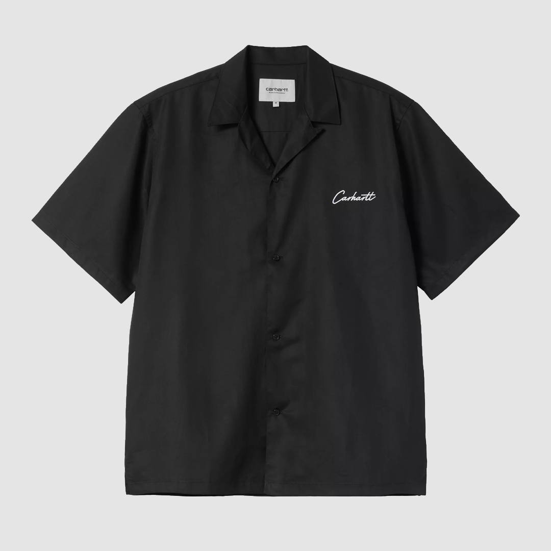 S/S Delray Shirt Black / White