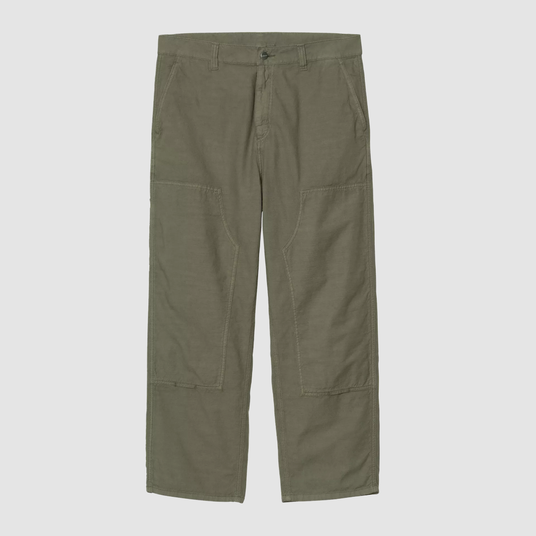 Walter Double Knee Pant Leaf Garment Dyed