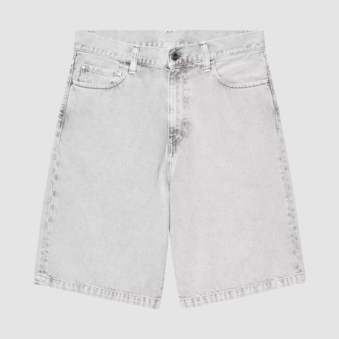 Landon Short Black Chalk Wash