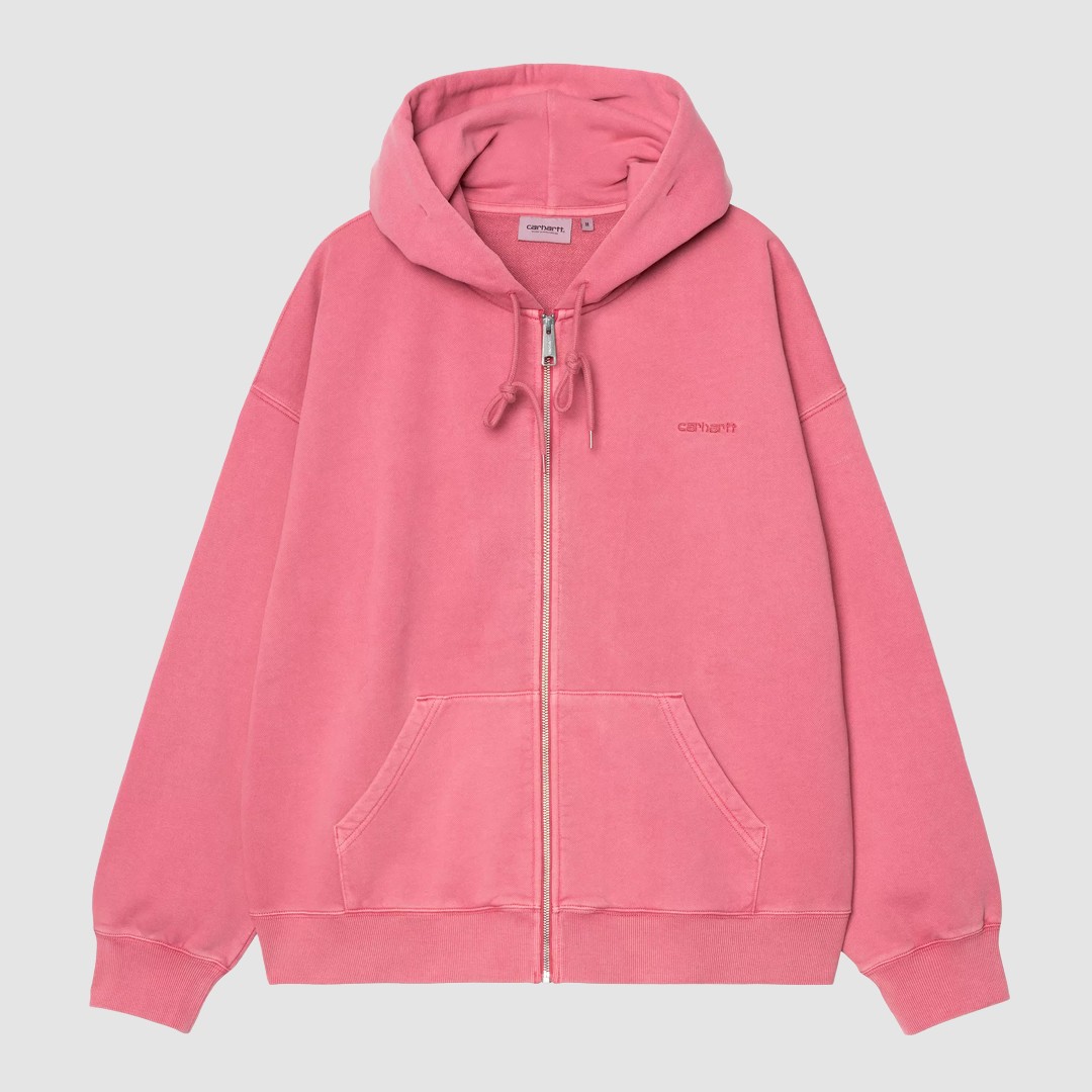 Hooded Benton Sweat Jacket Primrose Garment Dyed