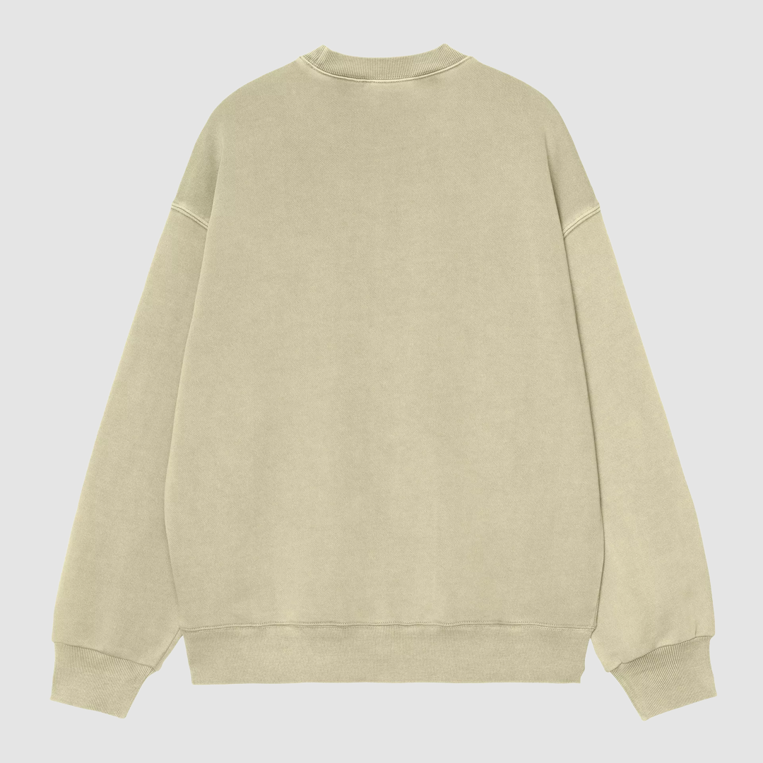 Nelson Sweat Gentle Green Garment Dyed