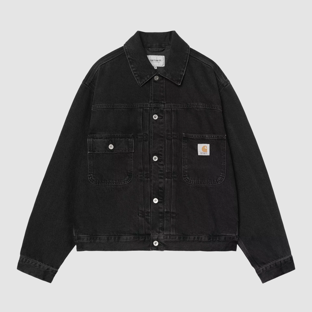 Belmar Jacket Black stone washed
