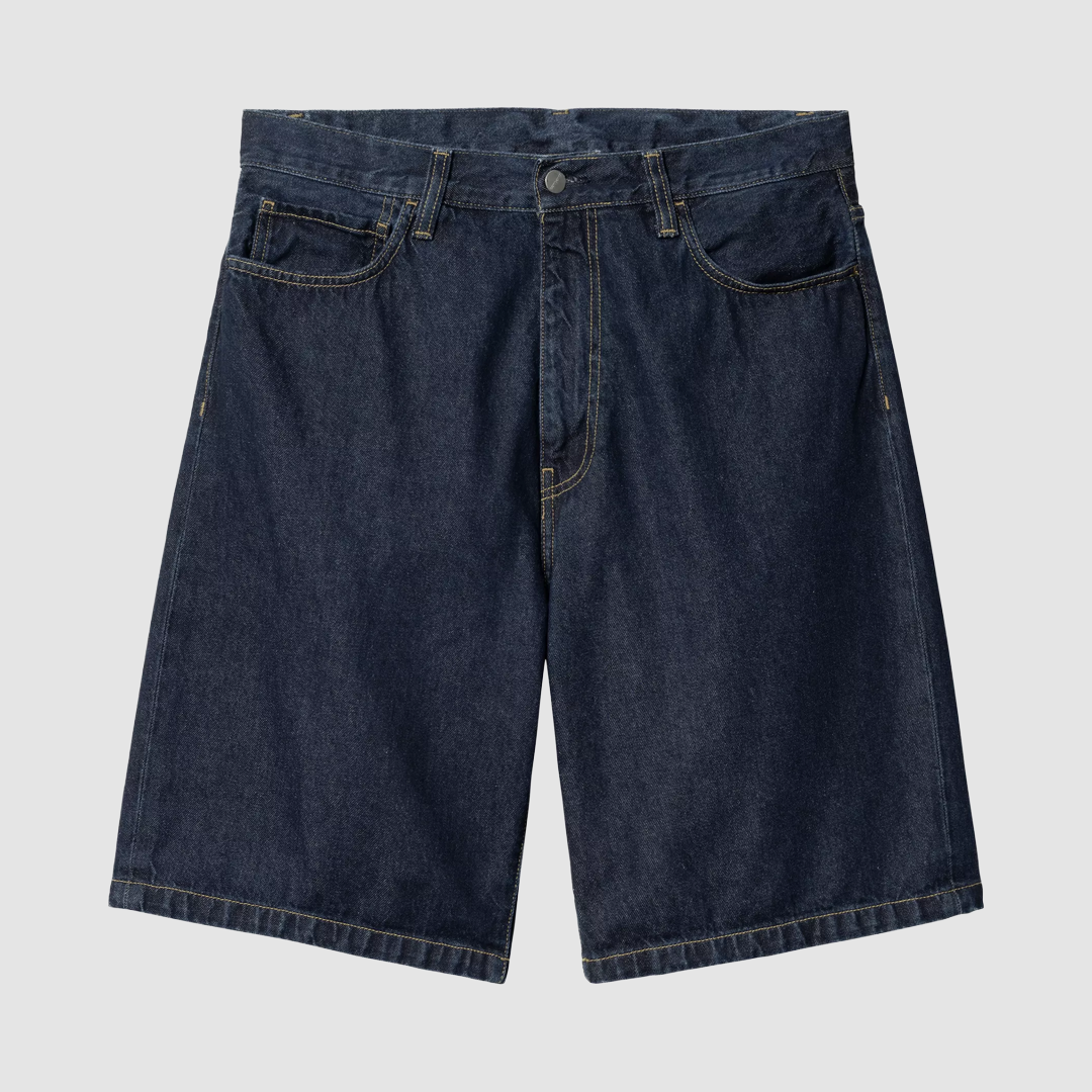 Landon Short Blue Rinsed