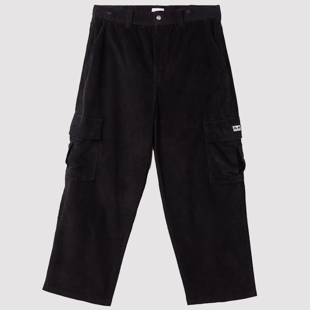 Bigwig Baggy Corduroy Cargo Pant Digital Black