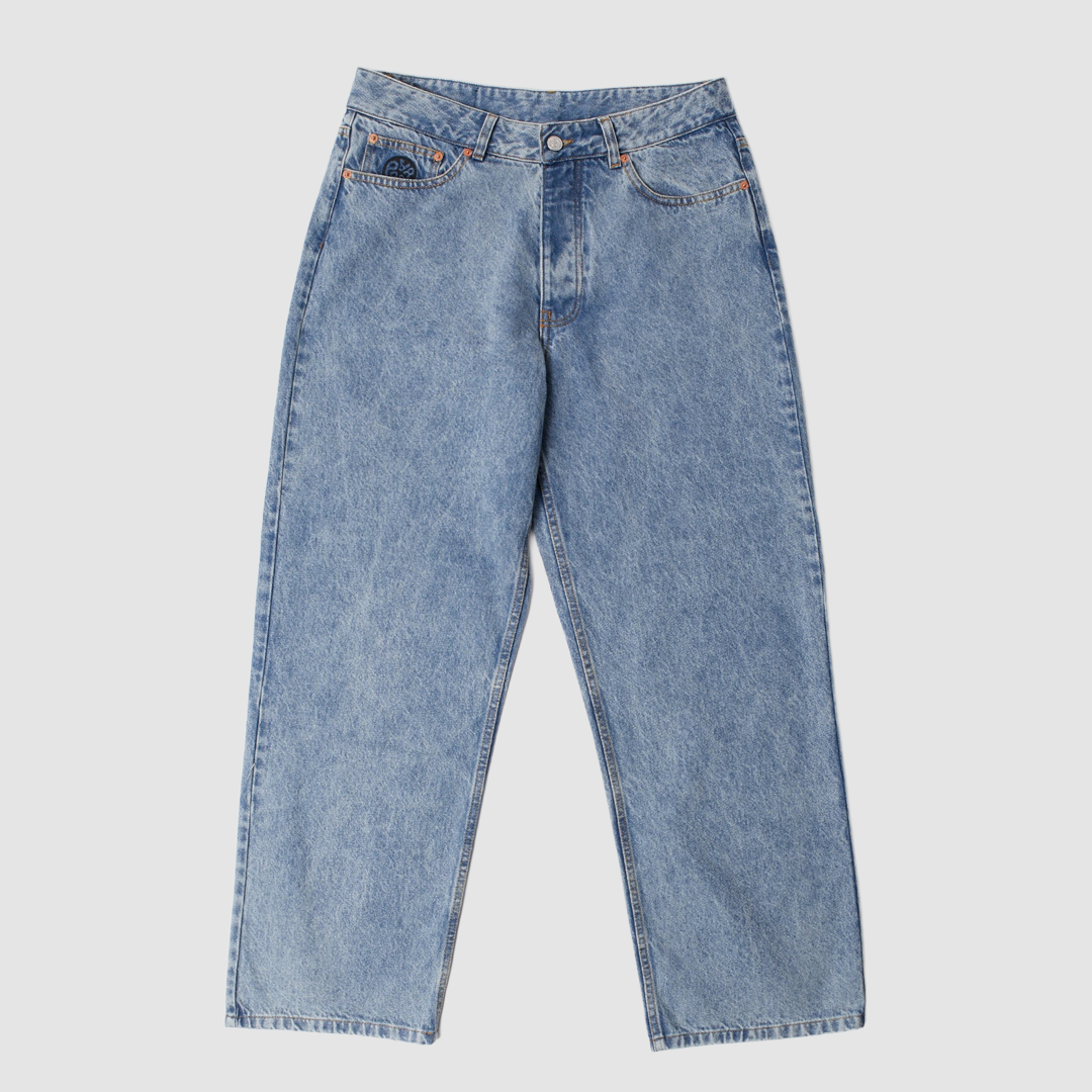Washed Up Jeans Washed Blue