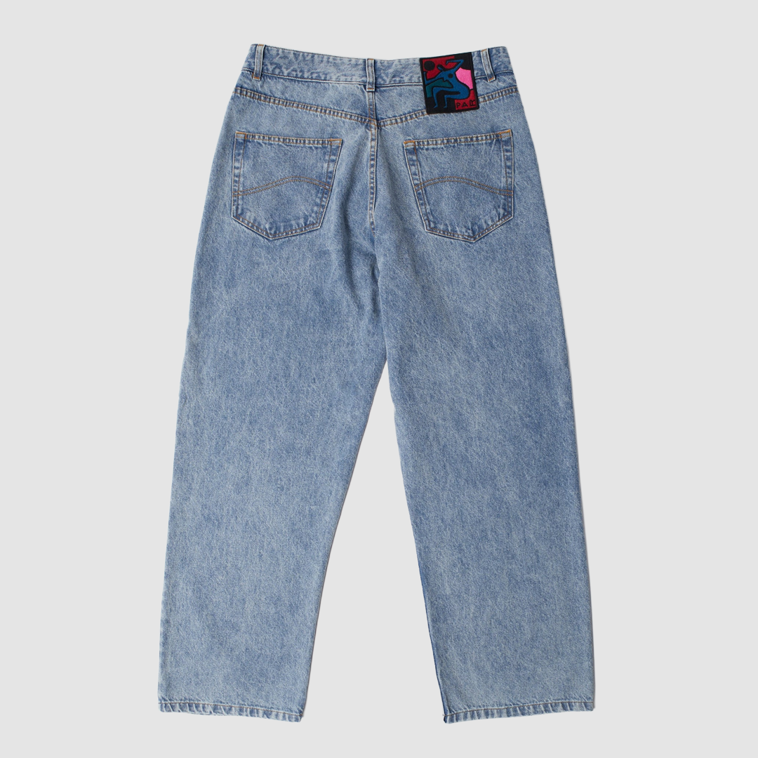 Washed Up Jeans Washed Blue