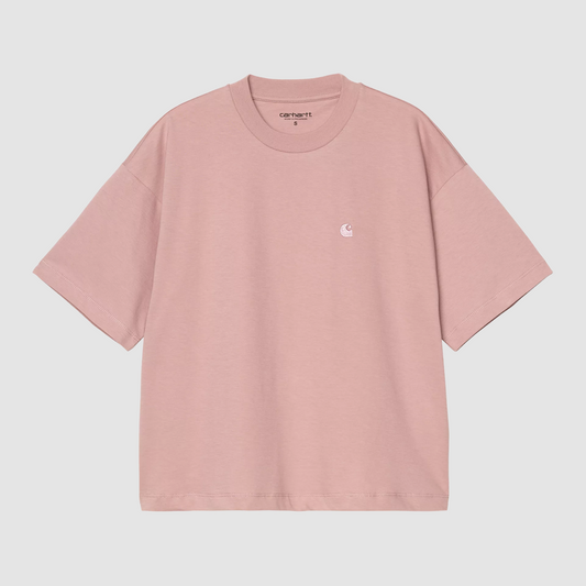 W' S/S Chester T-Shirt Glassy Pink