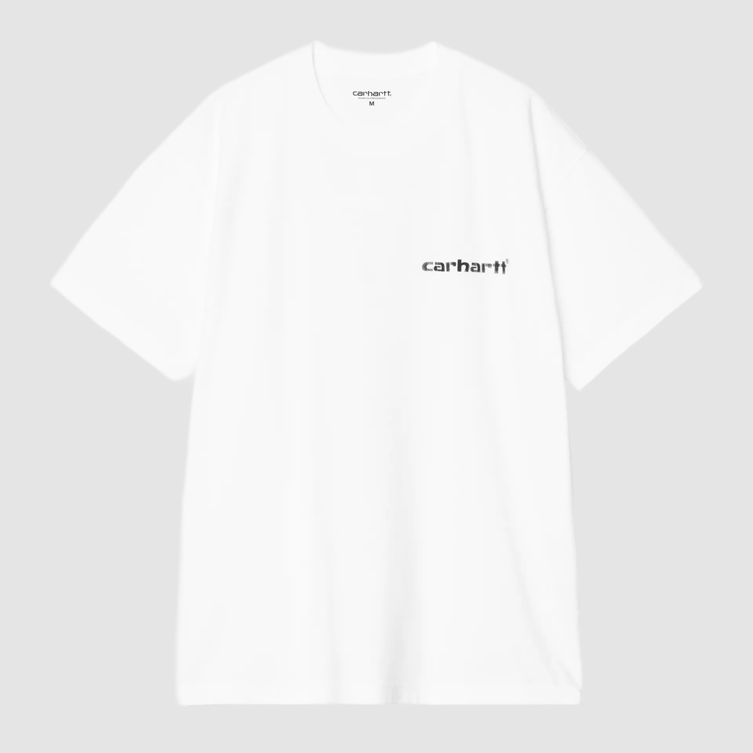S/S Caps T-Shirt White