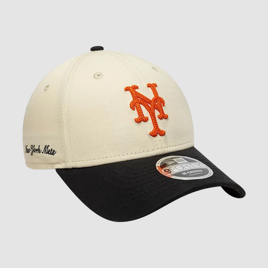 9FORTY M-Crown Script New York Mets MLB Cream