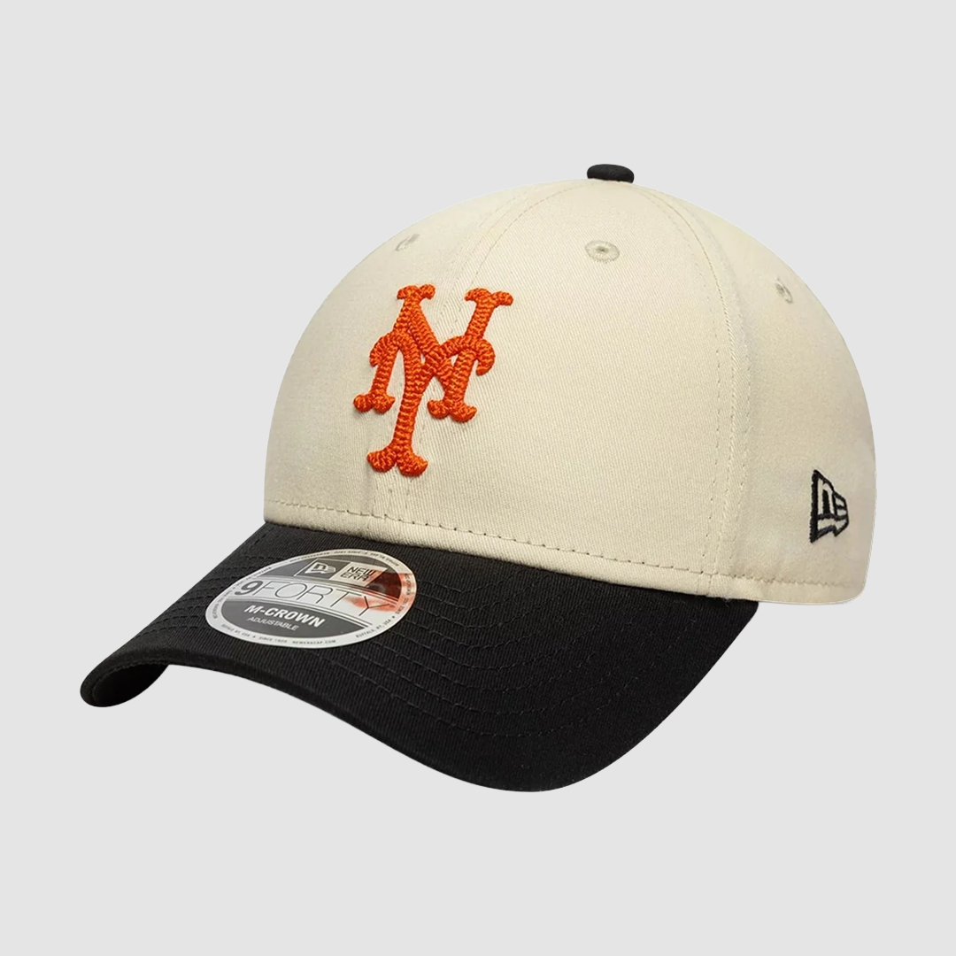 9FORTY M-Crown Script New York Mets MLB Cream