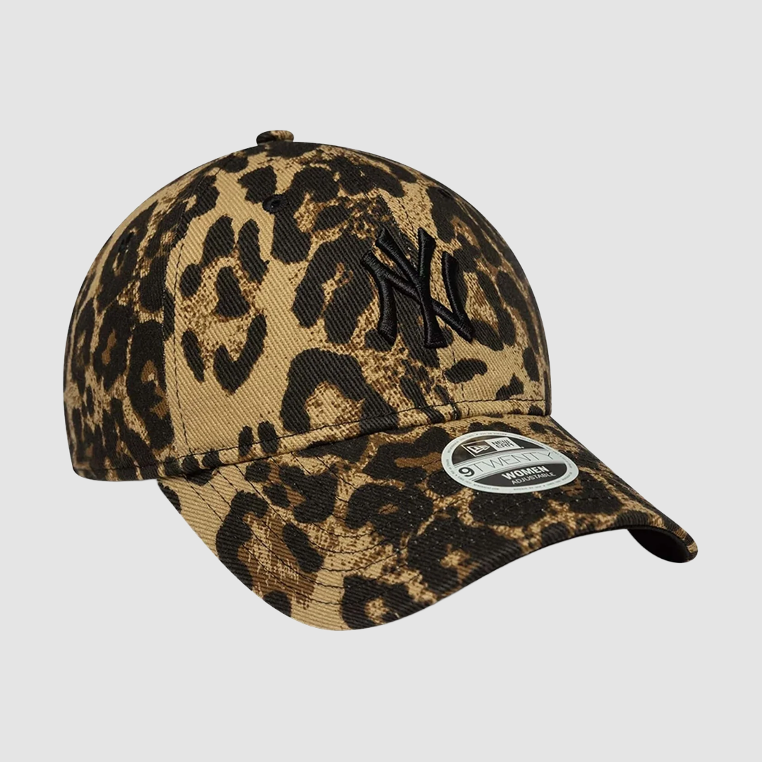 WMNS 9TWENTY Leopard New York Yankees MLB Dark Brown