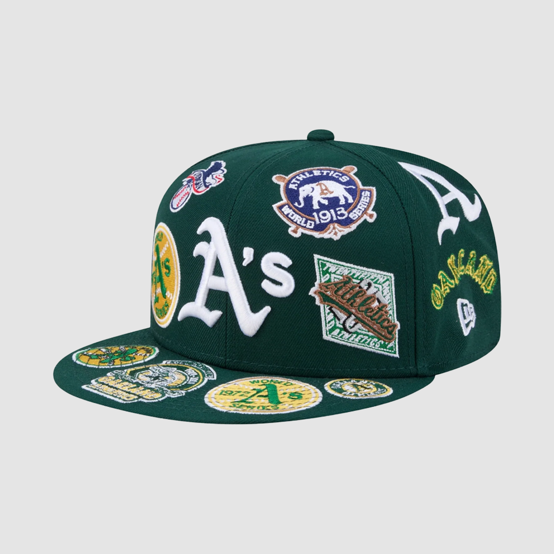 59FIFTY All Over 28040 Oakland Athletics OTC