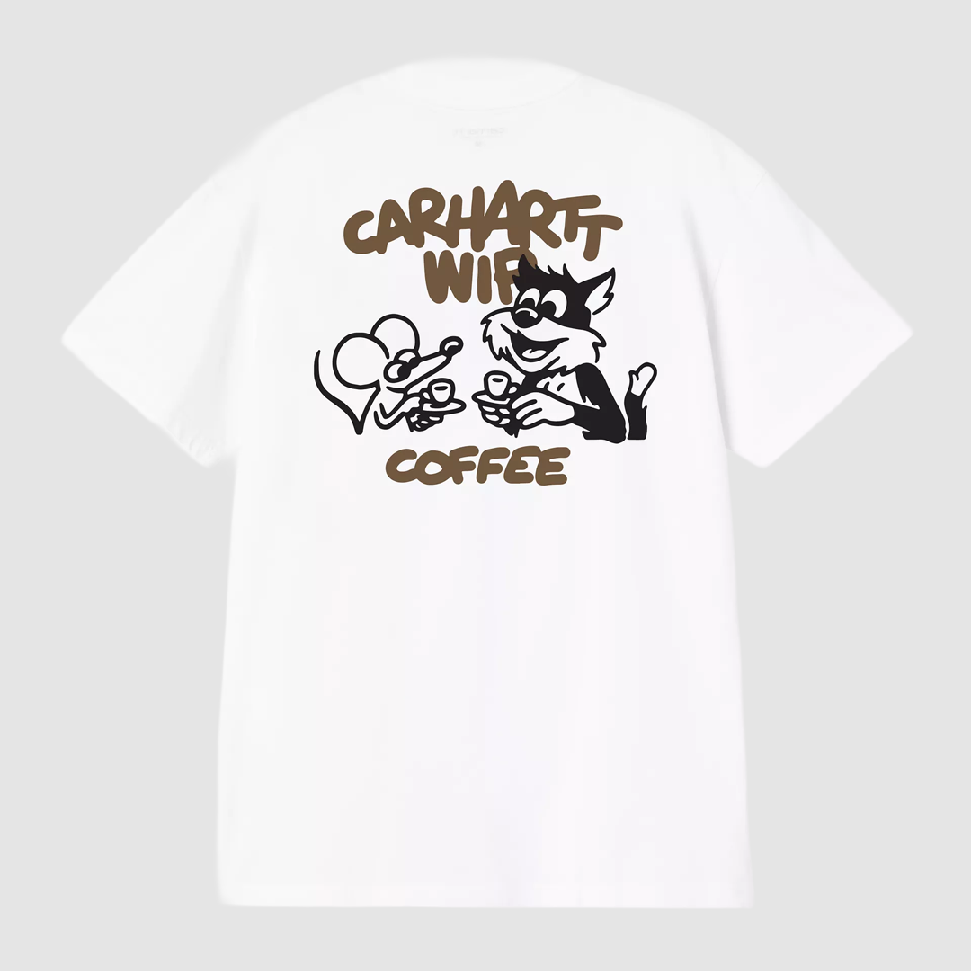 S/S Coffee Break T-Shirt White