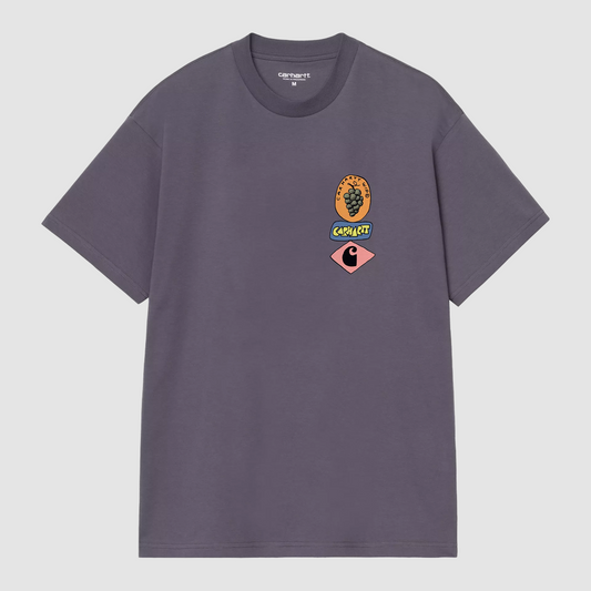 S/S Stacked Grapes T-Shirt Shady Purple