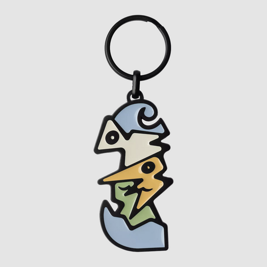 Cubist Keychain Multicolor