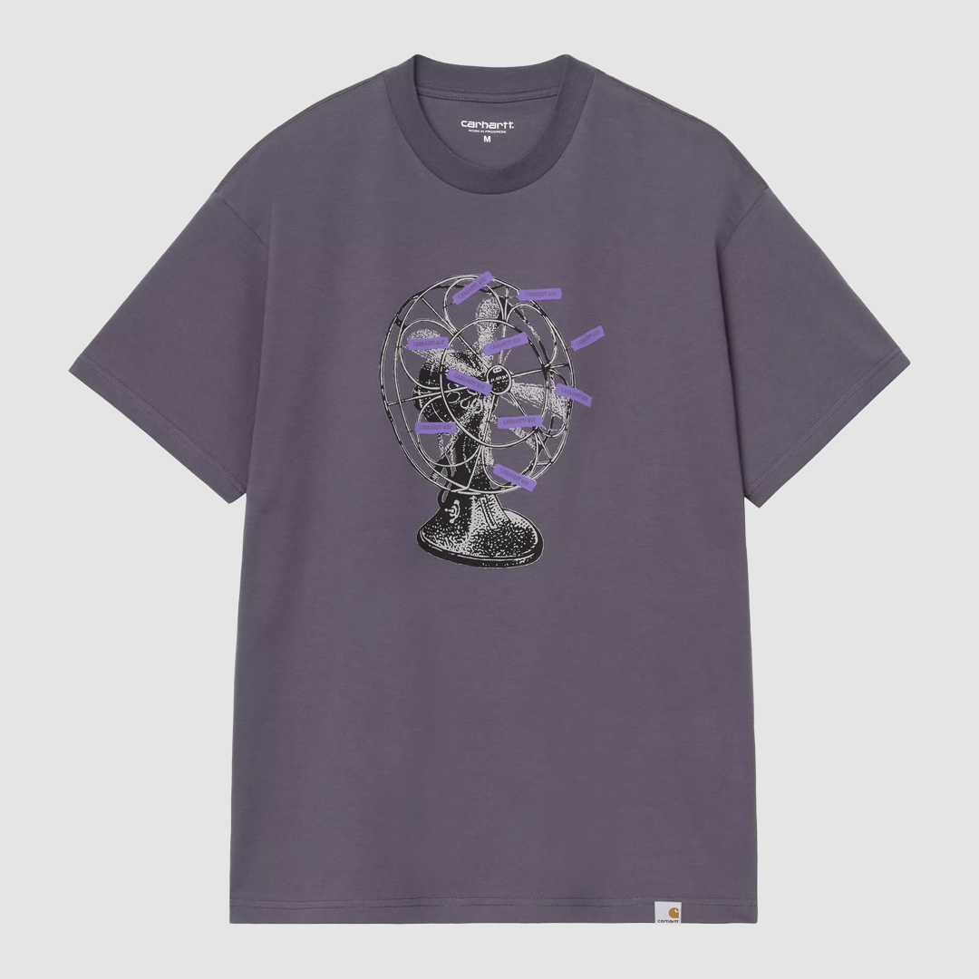 S/S Fan T-Shirt Shady Purple