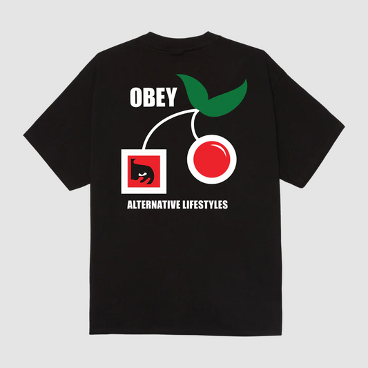 Obey Alternative Lifestyles Black T-Shirt