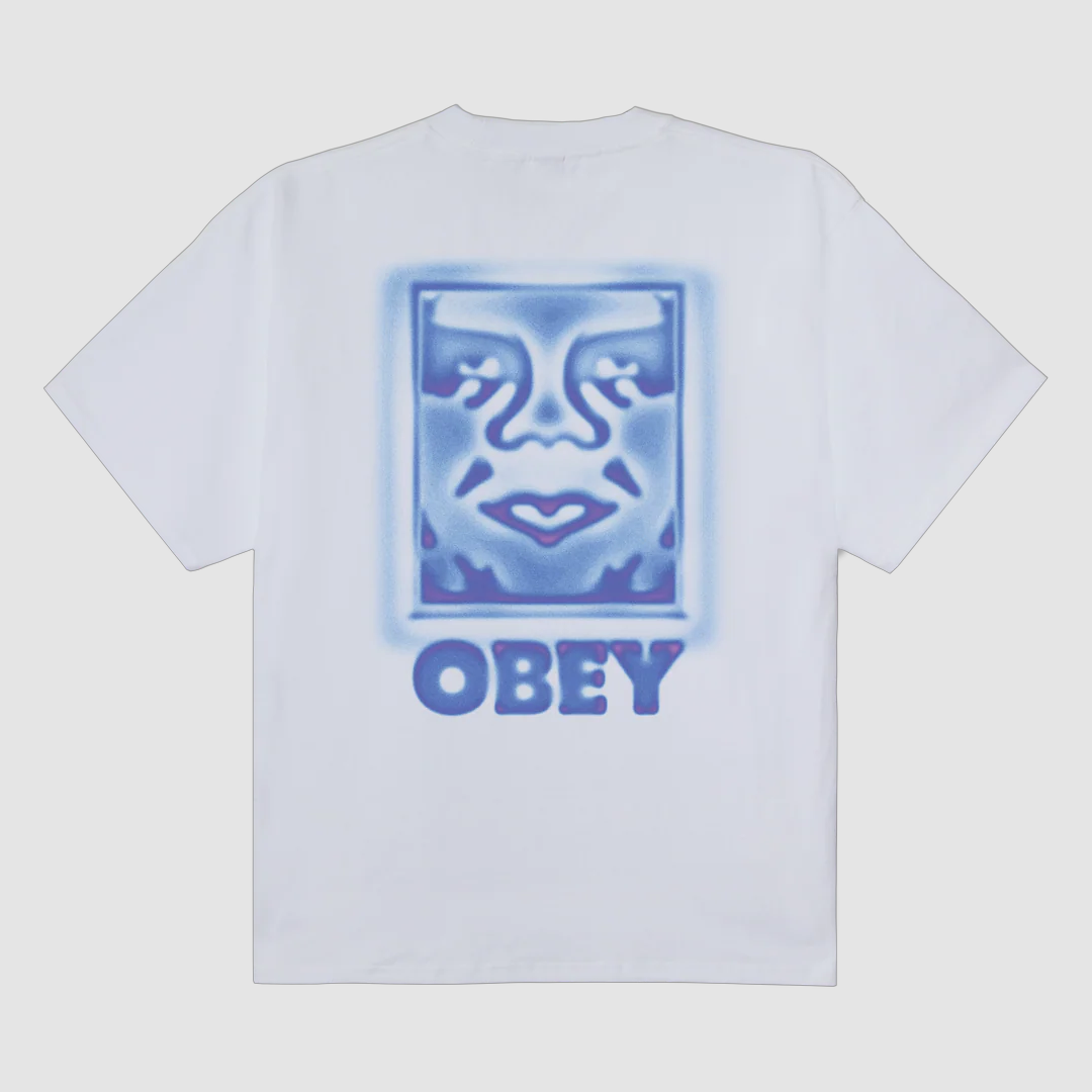 Obey Heat Map Icon T-Shirt White