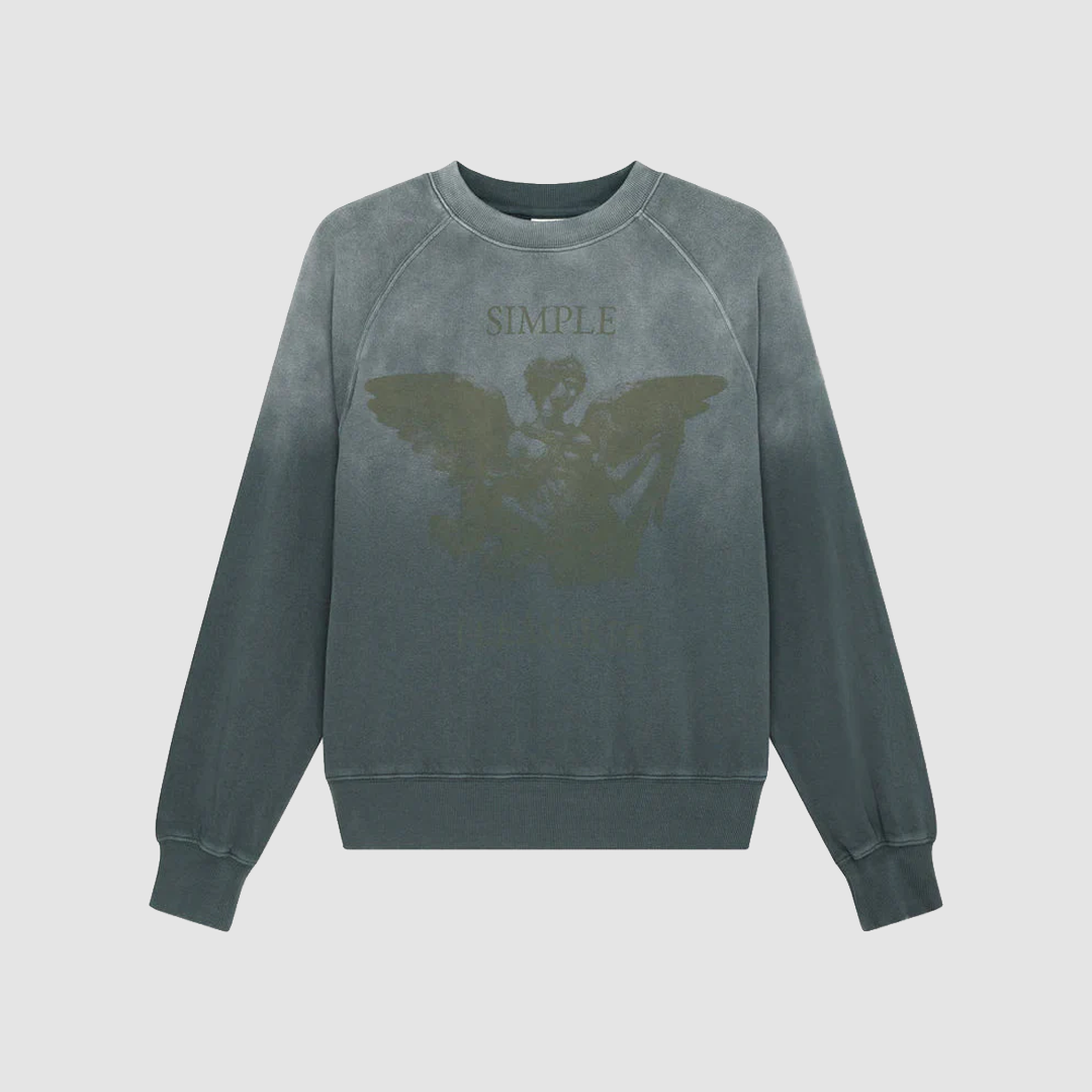 Black And Blue Crew Dark Forest