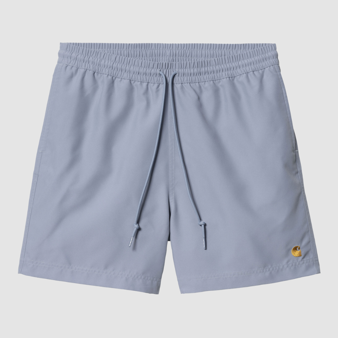 Chase Swim Trunks Charm Blue / Gold