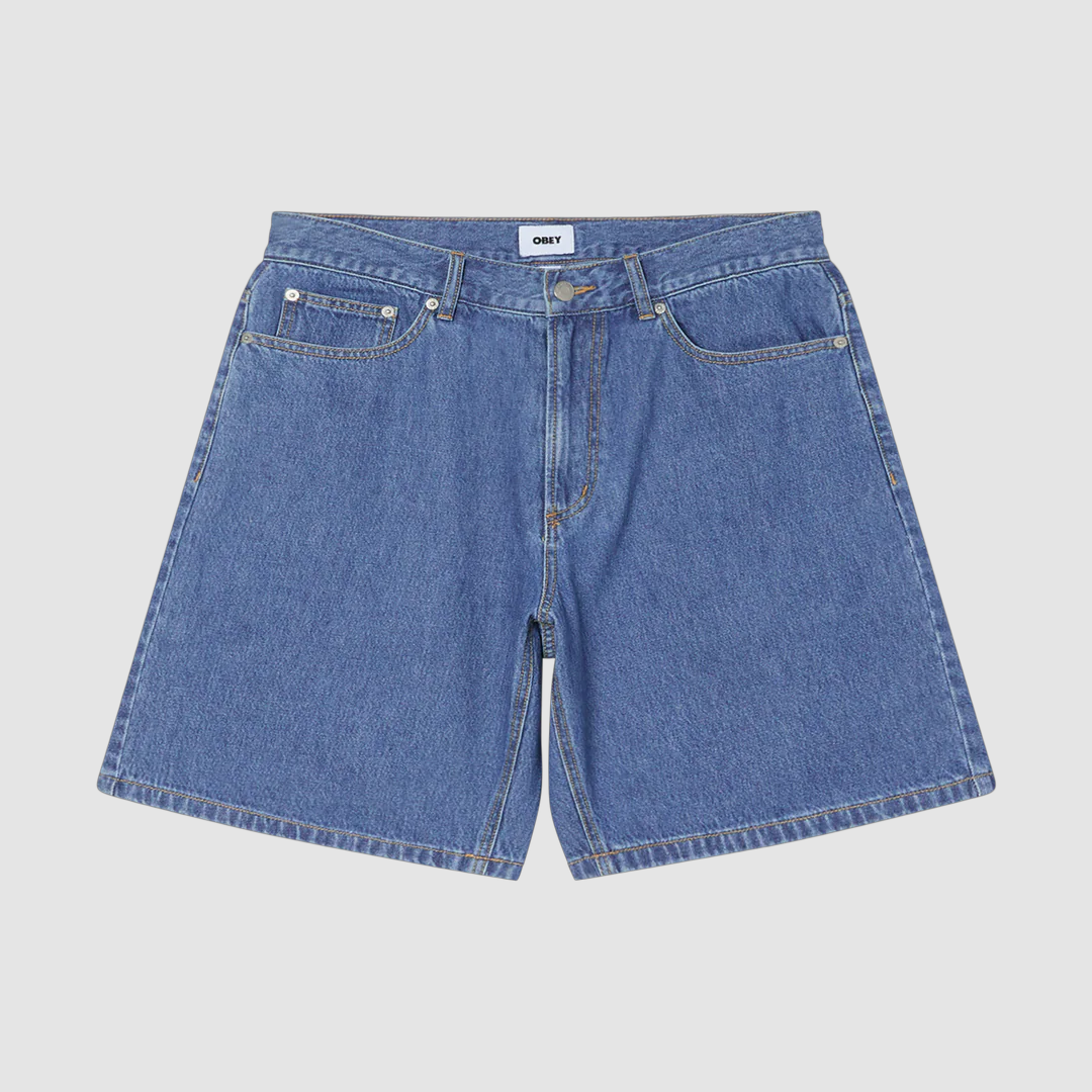 Emerson Denim Short Salty Blue Stone Wash